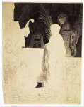 Rembrandt Harmensz. van Rijn Artist Drawing a Model  - Hermitage